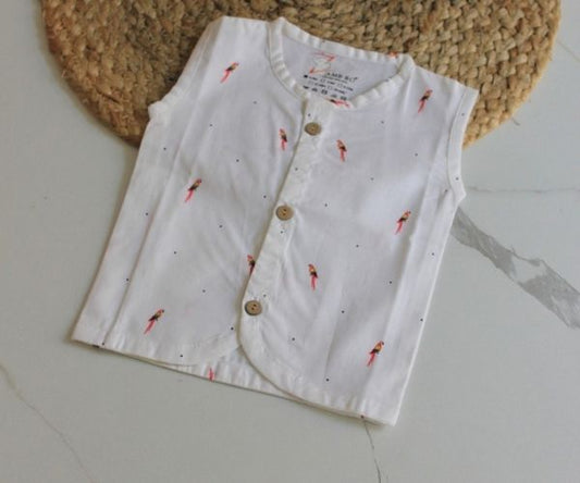 100 % Cotton Printed Jabla for Newborns & Infants