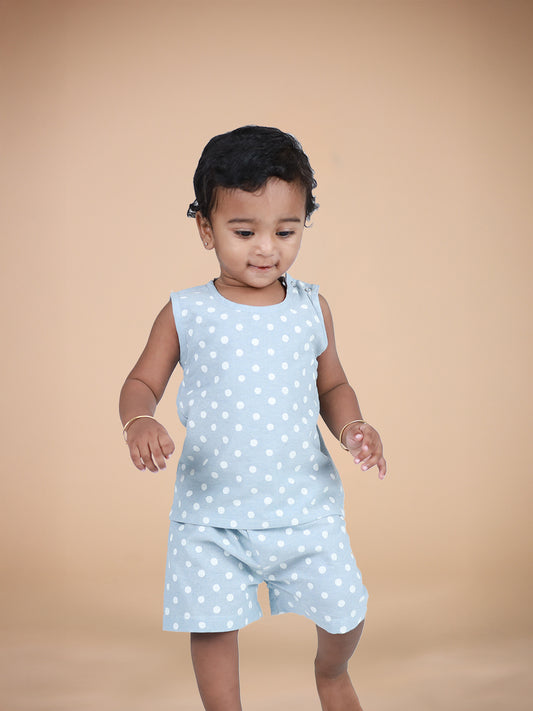 100% Cotton Printed co-ords for Infants & Toddlers