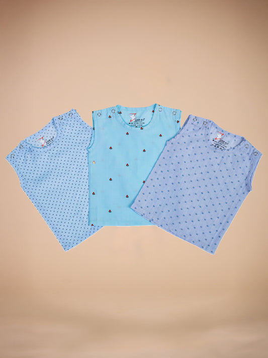 100 % Cotton Printed Jabla for Newborns & Infants