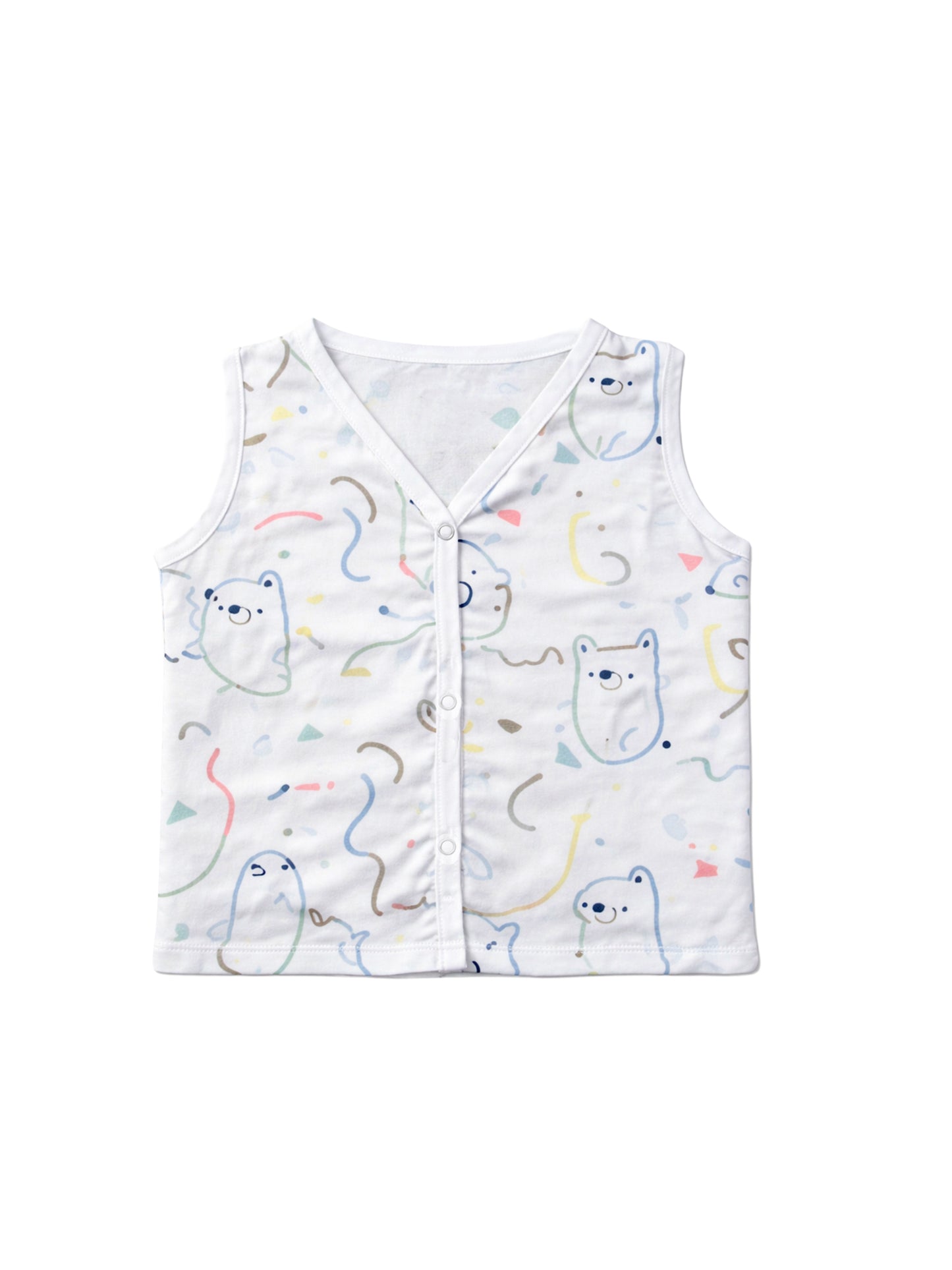 All over Printed & Plain Muslin Jhabla - pack of 3