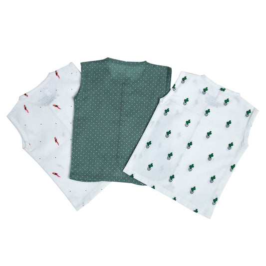 100 % Cotton Printed Jabla for Newborns & Infants