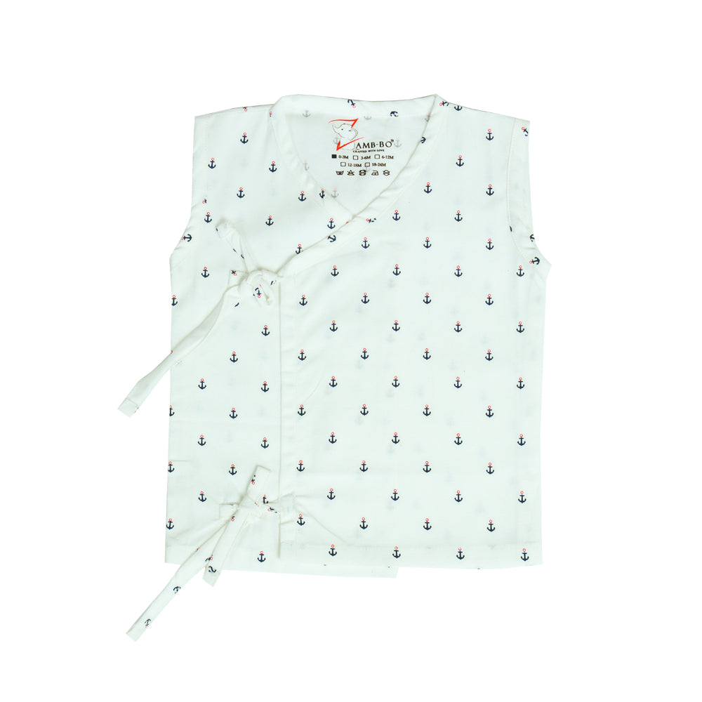 100 % Cotton Printed Jabla for Newborns & Infants