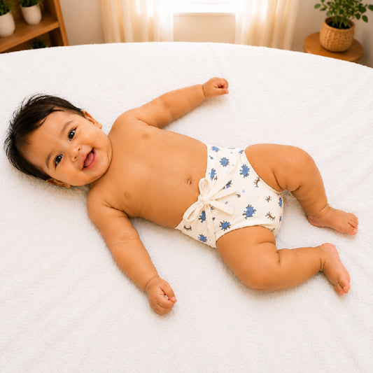 Muslin Cotton Baby Langot for Newborn Babies Pack of 4