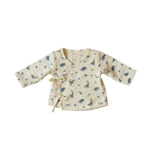 Full Sleeve Crinckled Muslin Cotton Jabla - Pack of 3