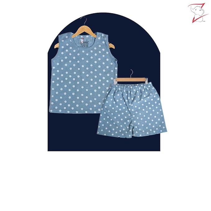 100% Cotton Printed co-ords for Infants & Toddlers