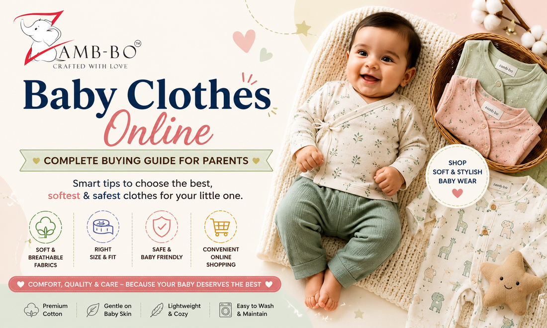 Baby Clothes Online buying guide for parents shopping soft cotton baby wear