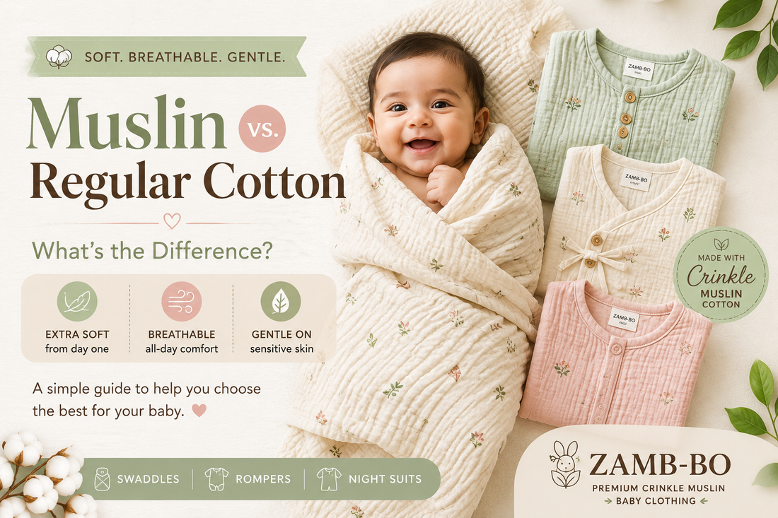 muslin cotton baby clothes