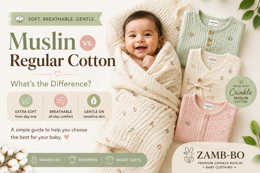 muslin cotton baby clothes