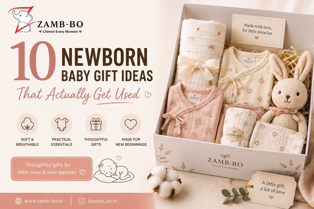 10 Newborn Baby Gift Ideas That Actually Get Used