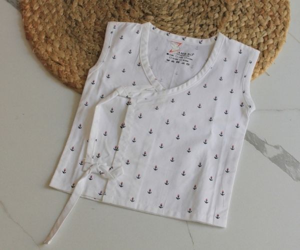100 % Cotton Printed Jabla for Newborns & Infants