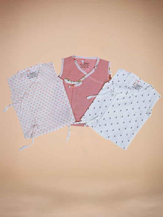 100 % Cotton Printed Jabla for Newborns & Infants