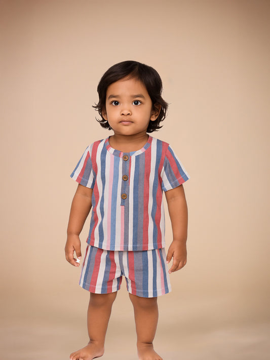 100% Organic Cotton printed Coord Sets for Toddler