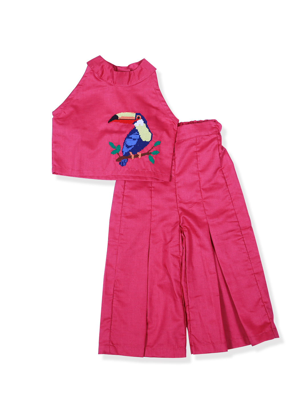 Trendy Halter Neck Full Pant Set – Perfect for Parties