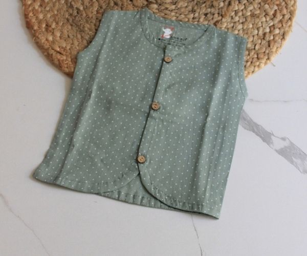100 % Cotton Printed Jabla for Newborns & Infants