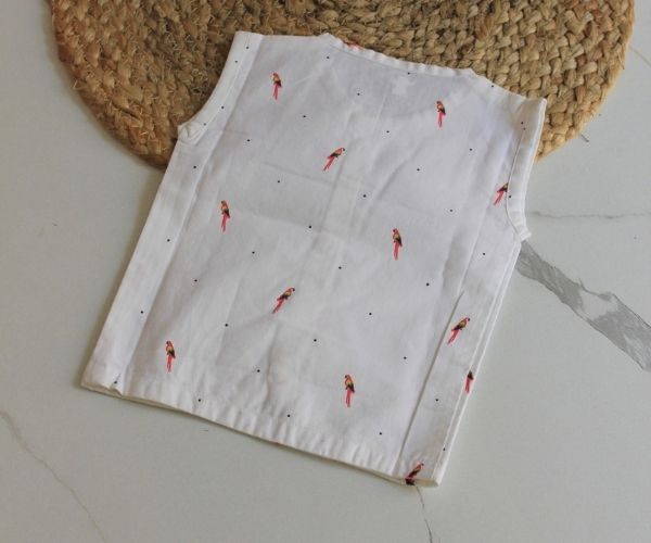 100 % Cotton Printed Jabla for Newborns & Infants