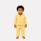 Dreamy Cubs - Yellow & Green Crinkle Comfort Muslin Nightsuit Set | Pack of 2 | Unisex