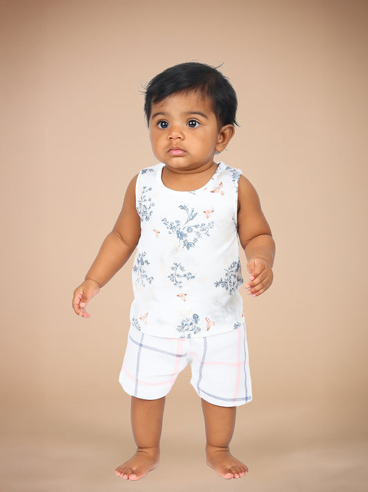 100% Cotton Printed co-ords for Infants & Toddlers