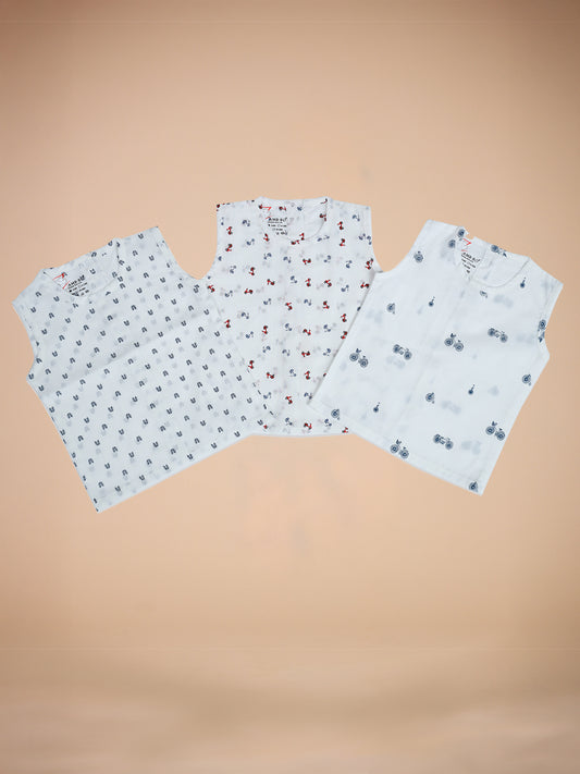 100 % Cotton Printed Jabla for Newborns & Infants