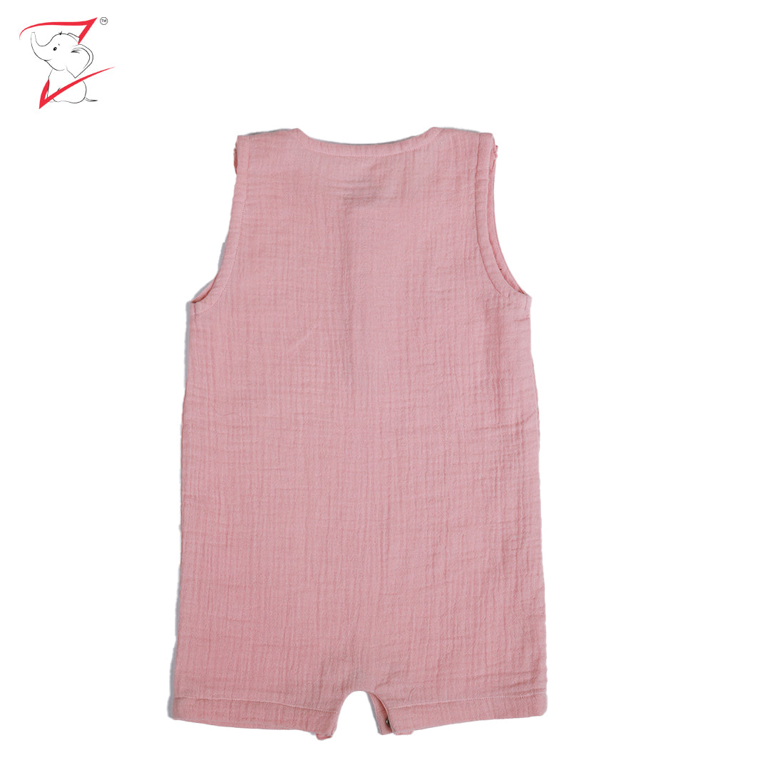 100% Crinkled Cotton Muslin Rompers | Onesies | Unisex