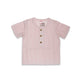 100% Organic Pink Striped Cotton Coord Sets for Toddlers