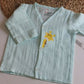 Playful Parade Full Sleeve Front open Jabla | 100% Muslin Cotton | Newborn Baby Wear