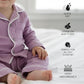 Dreamy Cubs - Lilac & Green Crinkle Comfort Muslin Nightsuit Set | Pack of 2 | Unisex