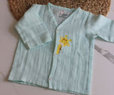 Playful Parade Full Sleeve Front open Jabla | 100% Muslin Cotton | Newborn Baby Wear