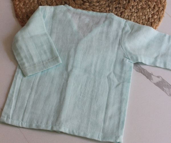 Playful Parade Full Sleeve Front open Jabla | 100% Muslin Cotton | Newborn Baby Wear