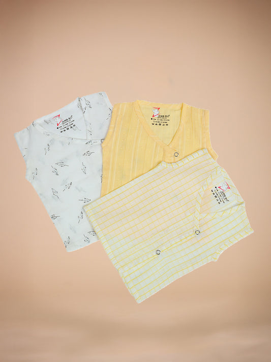 100 % Cotton Printed Jabla for Newborns & Infants