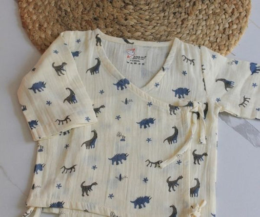 100 % Cotton Printed Jabla for Newborns & Infants