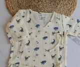100 % Cotton Printed Jabla for Newborns & Infants