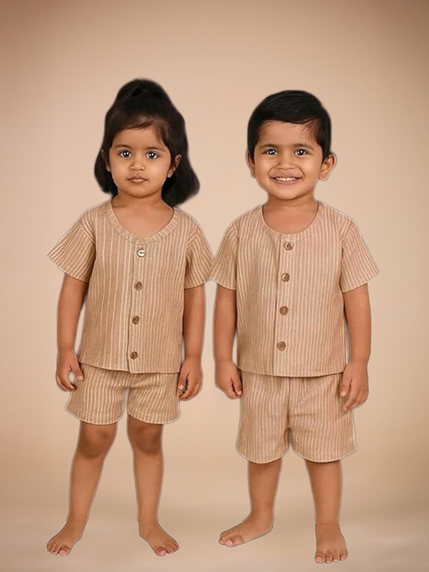 100% Cotton Printed Co-ord Sets for Infants & Toddlers