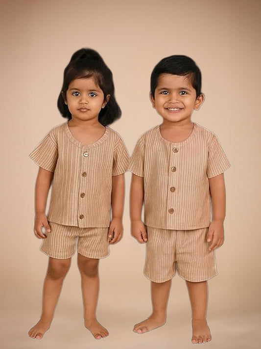 100% Cotton Printed Co-ord Sets for Infants & Toddlers