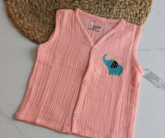100 % Cotton Printed Jabla for Newborns & Infants