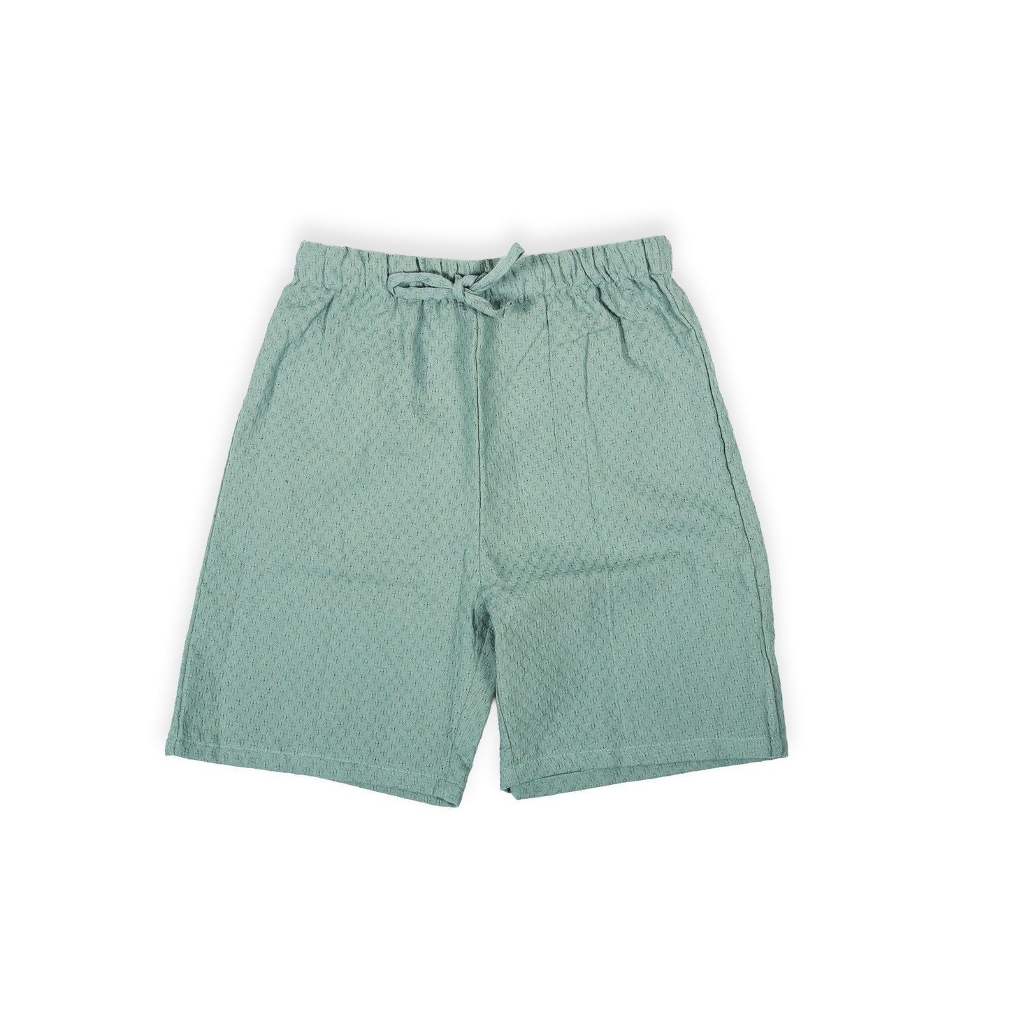 Green Textured co-ords for Boys