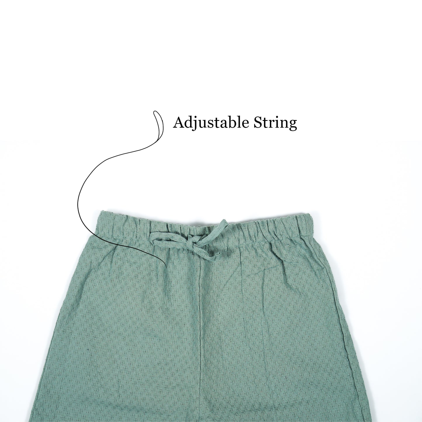 Green Textured co-ords for Boys