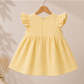 Twilight Yellow-  Kimono Frock