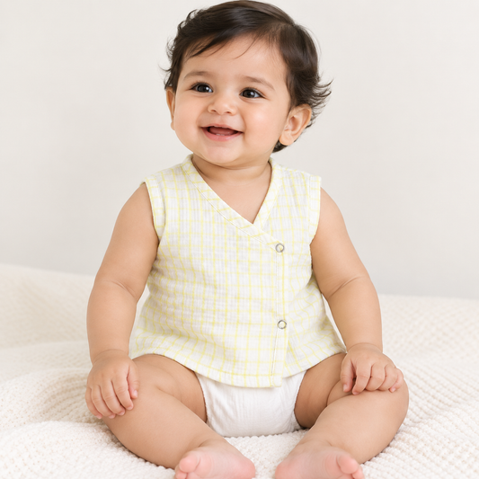 100 % Cotton Printed Jabla for Newborns & Infants