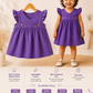 Twilight Purple-  Kimono Frock