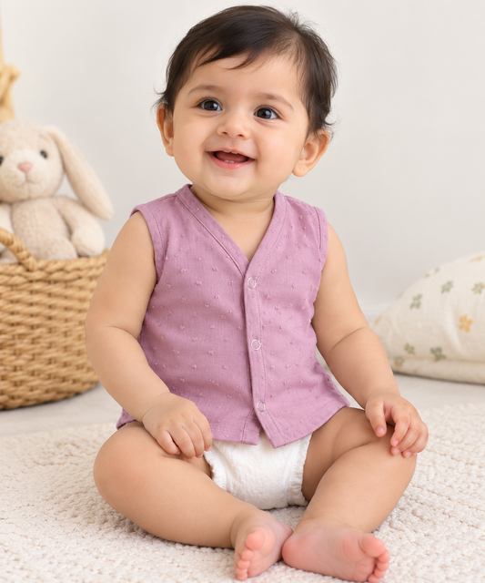 Playful Parade Full Sleeve Front open Jabla | 100% Cotton | Newborn Baby Wear