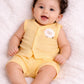 Sweetheart front open with chest Printed Jhabla