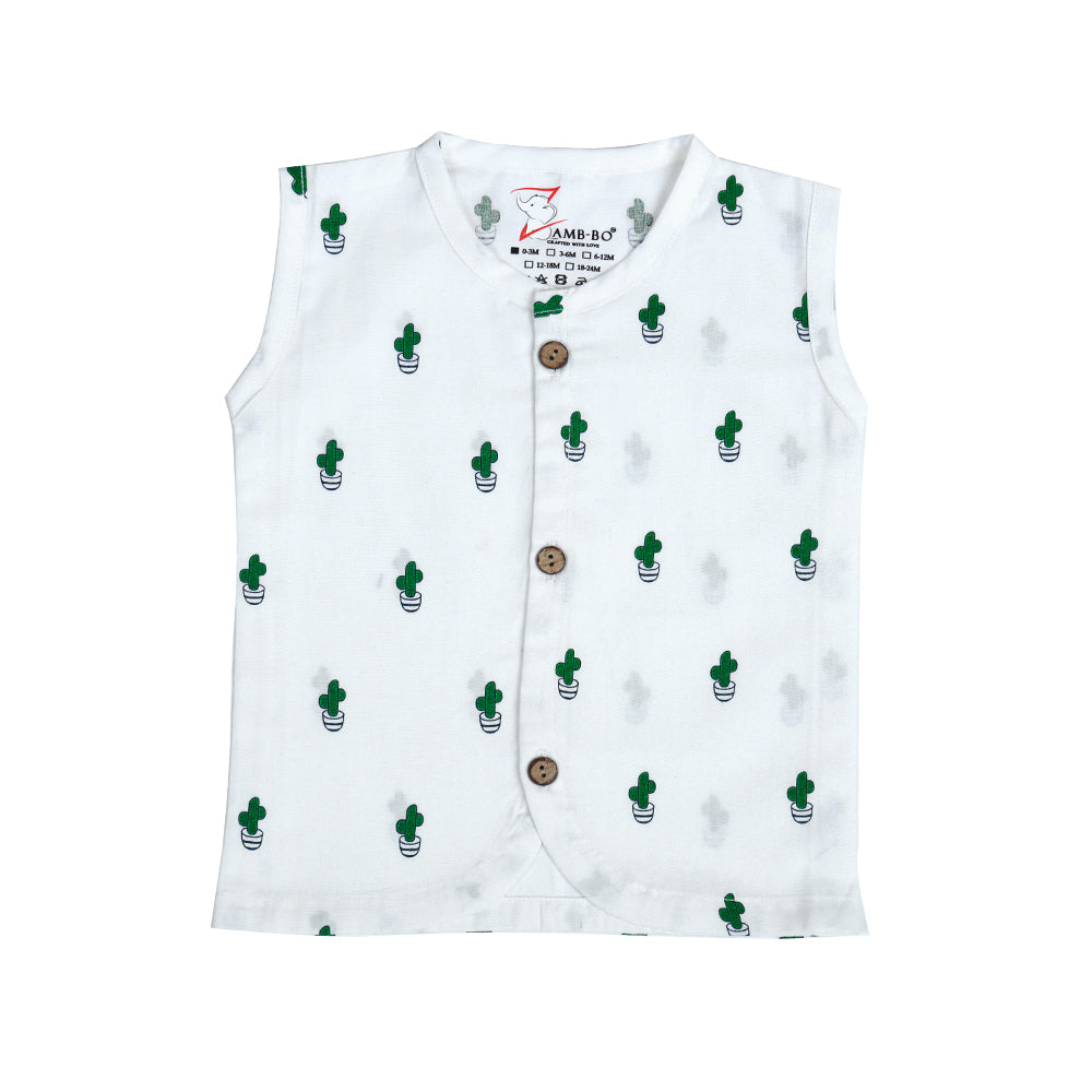 100 % Cotton Printed Jabla for Newborns & Infants