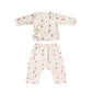 Safari Tales Muslin Cotton Angharkha Jabla Pant Set, Deer Print