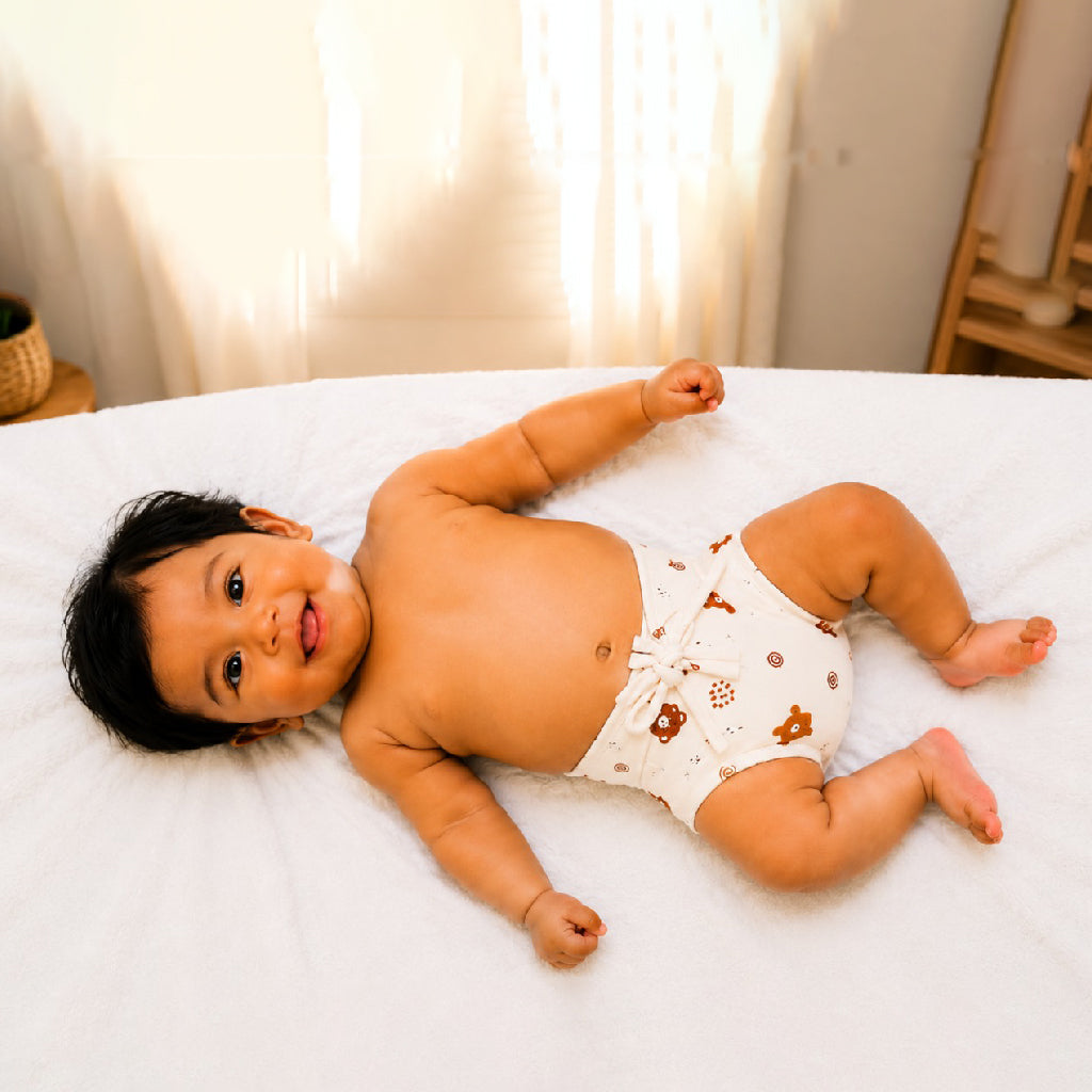 Muslin Cotton Baby Langot for Newborn Babies Pack of 4