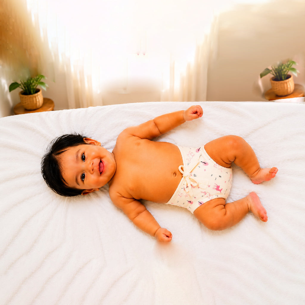 Muslin Cotton Baby Langot for Newborn Babies Pack of 4