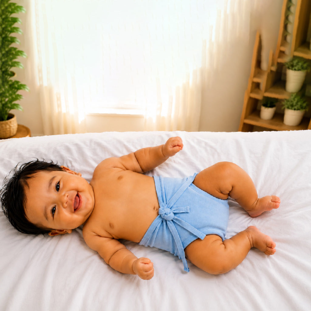 Muslin Cotton Baby Langot for Newborn Babies Pack of 4