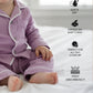 Set of 2 Lilac& Blue Crinkle Muslin Nightsuit | Unisex