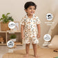 Rainbow printed Short sleeve with Shorts Nightsuit
