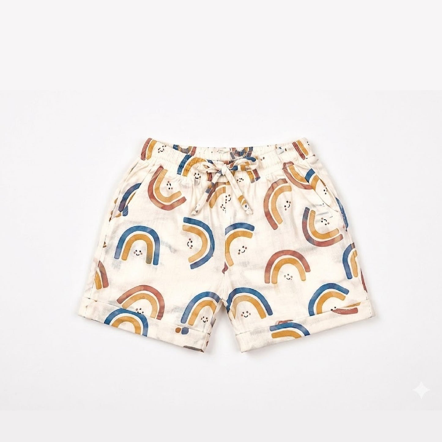 Rainbow printed Short sleeve with Shorts Nightsuit