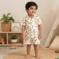 Rainbow printed Short sleeve with Shorts Nightsuit